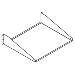 Standard Single-Sided Steel Shelf