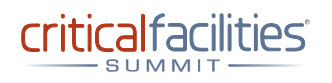 2018 Critical Facilities Summit Logo