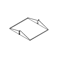 19”D (480 mm) Low Profile Shelf