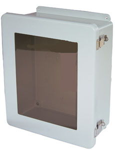 Large NEMA-Rated Wireless Wall-Mount Enclosure With Window