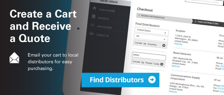 Online Catalog - Find a Distributor